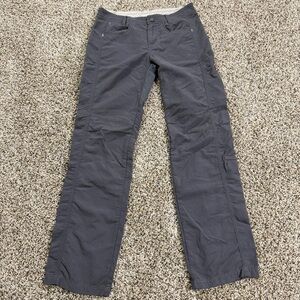 Patagonia Women's Pants Gorpcore Roll Tab Convertible Away From Home Gray Sz 0
